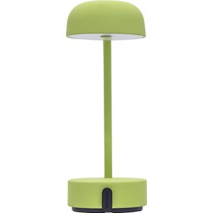 Kooduu Fokus Bureaulamp - Tafellamp - Led lamp - Nachtlamp - Dimbaar - Oplaadbaar - 25,5 cm - Leeslamp - Led Bureaulamp - Groen - Staal