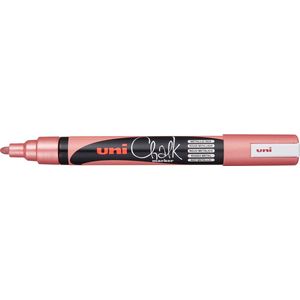 Uni-Ball Chalk Marker - krijtstift - metallic rood - 5mm punt - verwijderbaar