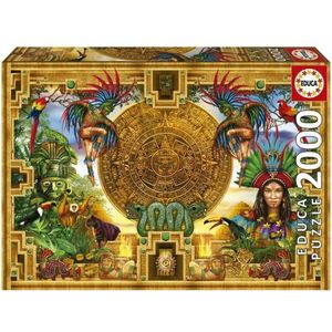 Legpuzzel - Puzzel Educa - Maya Aztec - 2000 stukjes