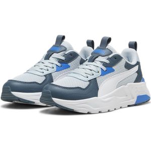 PUMA Trinity Lite Jr Unisex Sneakers - Frosted Dew-PUMA White-Gray Skies-Hyperlink Blue - Maat 36