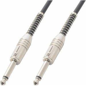 Gitaarkabel 3 meter - PD Connex - 6,3mm jack naar 6,3mm jack - Zwart