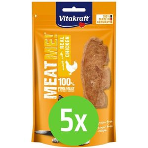 Vitakraft Kip - 60 gram - Meat Me - 5 verpakkingen