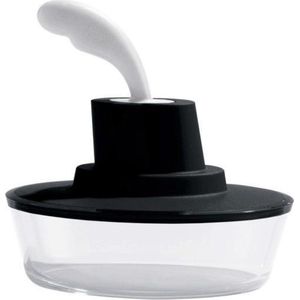 Botervloot Alessi Ship Shape Black