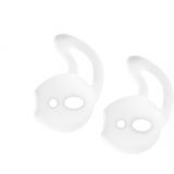 Xccess Earbuds - Hoesje geschikt voor Apple Airpods 1/2 Hoesje Flexibel Siliconen - Wit