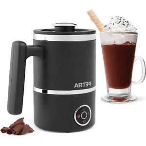Chocolisse Electric Hot Chocolate Maker and Foam Whisk - Milk Steamer and Frother - Iced Coffee Foam - Touch Control Panel