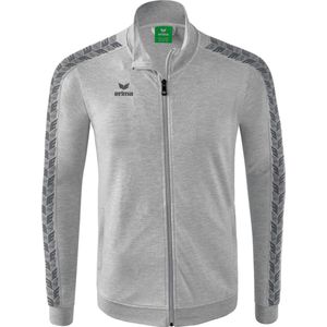 Erima Essential Team Tracktop Jack Kinderen - Licht Grey Melange / Slate Grey | Maat: 128