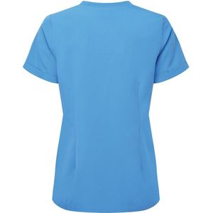 Schort/Tuniek/Werkblouse Dames XS Onna Ceil blue 42% Polyester, 33% , 19% Viscose, 6% Elasthan