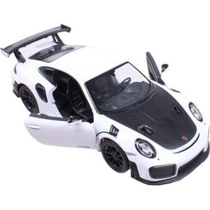 Kinsmart Speelgoedauto Porsche 911 Gt2 Rs 1:36 Metaal Wit