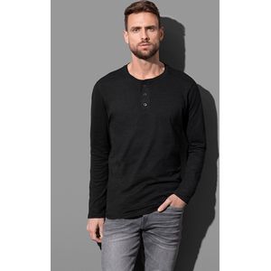 Stedman T-shirt Henley Shawn LS for him