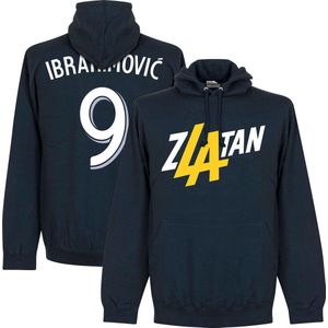 Zlatan Ibrahimovic LA Galaxy Hooded Sweater - Navy - XXXL