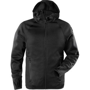 Fristads Calcium Polartec® power stretch hoodie - Zwart - XS