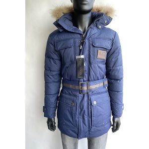 Nickelson heren parka Mello blauw M