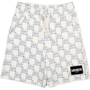 Minikidz Monogram comfort fit shorts jongens beige | Minikid 110-116