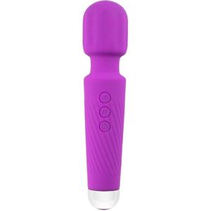 Akindo Magic Wand - paars lijn design - Vibrator voor Vrouwen - Clitoris Stimulator - waterproof - 8 standen - Vibrators voor Vrouwen & Koppels - Seksspeeltjes - Sex Toys Couples