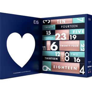 EIS Deluxe erotische adventskalender 2022 voor singles & koppels, 24 sensuele seks cadeaus incl. Satisfyer Toys, erotische adventskalender, handelswaarde 650€