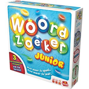 Woordzoeker Junior - Leerzaam gezelschapsspel voor kinderen vanaf 5 jaar | 2-4 spelers