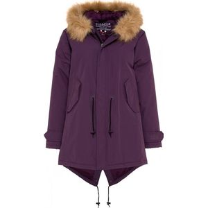 Paarse winterjas / parka HafenCity® - SoftLan® + Sorona® 4XL