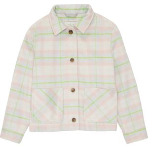 TOM TAILOR cropped checked overshirt Meisjes Jas - Maat 152