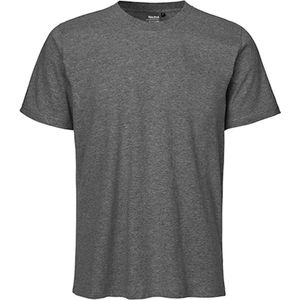 Fairtrade Unisex T-Shirt met korte mouwen Dark Heather - M