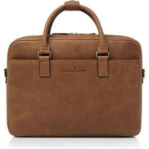 Castelijn & Beerens - Carisma Laptoptas 15.6 RFID | Cognac