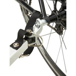 Fietskardeel burley koppeling adapter quick release - ZILVER