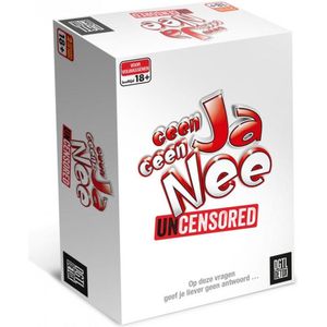 Geen Ja Geen Nee Uncensored - Kaartspel - Spelletjes spelen voor Volwassenen - 18+ Spel