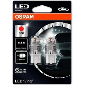 OSRAM LEDriving W21W 12V Rood O-7905R