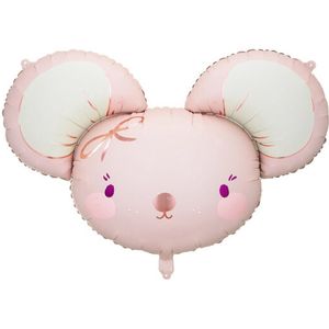 Grote folie ballon Muis - ballon - muis - babyshower - dier - decoratie - mouse