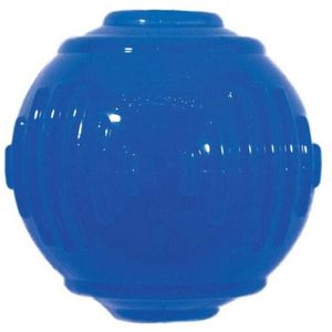 Petstages Orka Ball - Stevige bal voor je hond - Traktatiespeelgoed - Past in Werpstok - Kleur Blauw - Ø 7 cm