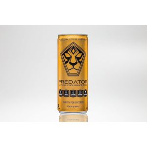 Predator Endurace Gold 12-pack - Bruisend Water met Adaptogenen - Geen Caffeine, Suiker en kunstmatige zoetstoffen
