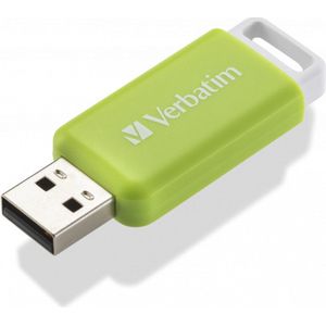 Verbatim V DataBar USB 2.0 Drive USB-stick 32 GB Groen 49454 USB 2.0