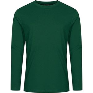 Forrest Groen t-shirt lange mouwen merk Promodoro maat S