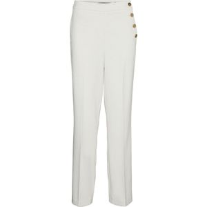 Vero Moda Broek Vmgabriella Hw Pants Tlr Btq 10294460 Birch/gold Butto Dames Maat - W36