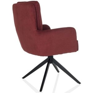 TARUGO - Gestoffeerde stoel Rood