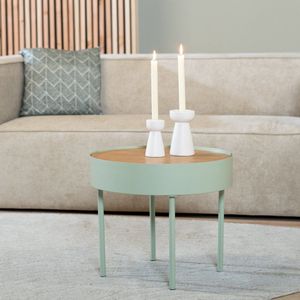 Bronx71® Salontafel rond Zita lichtgroen - Salontafel rond
