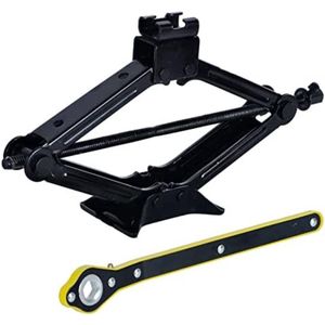 Auto Lift Schaarkrik - Voor Auto/SUV/MPV/Familie Auto/Pickup Truck - Zwart