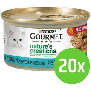 20x Gourmet Nature'S Creations Tonijn 85 gram