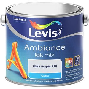 Levis Ambiance Lak Satin Mix - Clear Purple A10 - 2,5 L