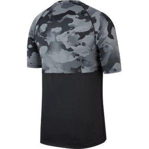 Nike S/S Slim Camo Sportshirt Heren - Maat S