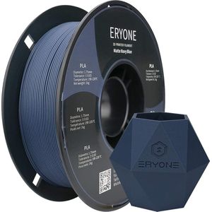 Eryone - Matte PLA - Navy Blue - Filament - 1.75mm 1Kg - Voor 3D Printer en 3D Pen - Legerblauw