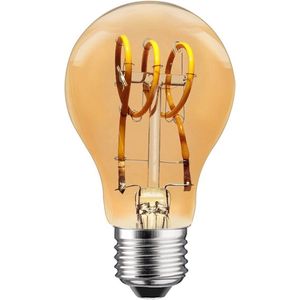 Ledmaxx LED lamp 3W 100lm 1800K Goud Dimbaar A60 | E27 | Zeer Warm Wit | 3 watt | 15.000 Branduren
