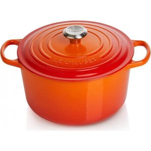 Le Creuset Braadpan hoog Oranjerood 24cm