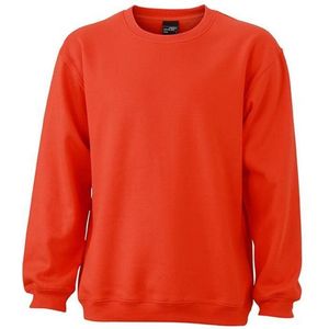 James and Nicholson Unisex Round Heavy Sweatshirt (Grenadine)