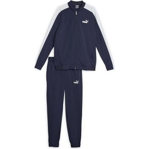 PUMA Baseball Tricot Suit Heren Trainingspak - Donkerblauw - Maat M