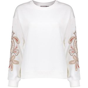 Geisha Trui Trui Artwork Mouwen 52140 24 Off-white Dames Maat - XL