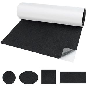 TRANKIELO® – Zelfklevende Viltglijder op Rol – 40x200cm – 2mm Dik – Snijdbaar – Beschermt Meubels en Vloeren - Ideaal voor Doe-Het-Zelf Projecten