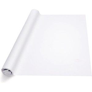 Whiteboard Folie XL Elektrostatisch (300 x 60 cm) - Whiteboard - Beschrijfbare Muurfolie - Elektrostatische Whiteboardfolie - Schoolbord Folie - Memobord Folie - Elektrostatische Folie