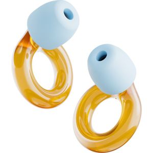 Loop Engage Kids 2-oordopjes (6 tot 12 jaar) - Herbruikbare alledaagse geluidsdemping voor kinderen | Oordopjes voor kinderen voor concentratie, voor op school, thuis en om te spelen - 16 dB SNR