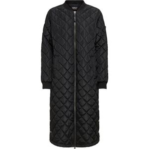 Onljessica X-long Quilted Coat Otw Black