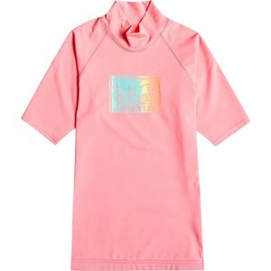 Billabong - UV-rashguard voor dames - Korte mouw - Design - Roze Zonsondergang - maat S